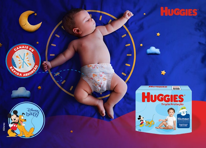 Huggies Tripla Proteção: Ideal para o Uso Noturno