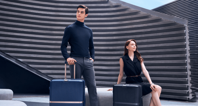 Samsonite: Malas Premium com Tecnologia, Design Sofisticado e Alta Durabilidade.