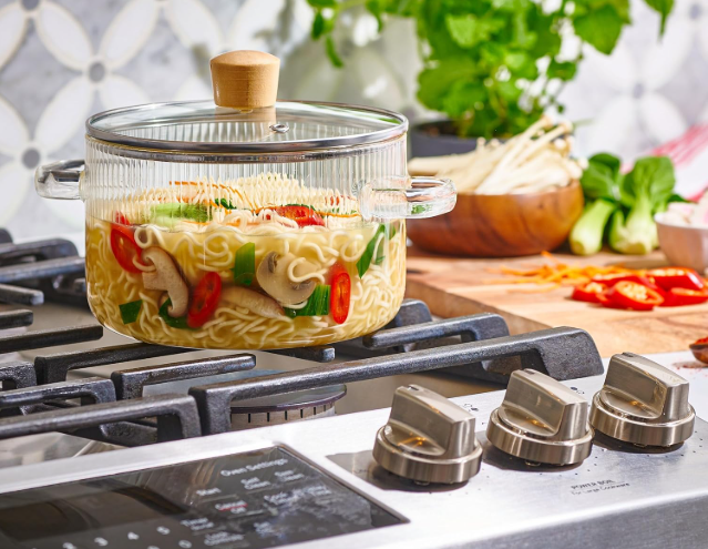 Para Visualizar o Alimento Cozinhando e Não Reagir à Acidez, Prefira Jogo de Panelas de Vidro