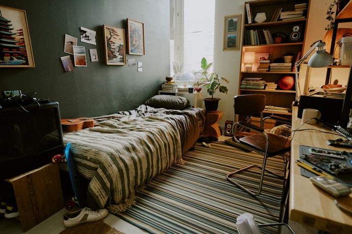 Para Quarto de Solteiro, Opte por um Tapete Retangular