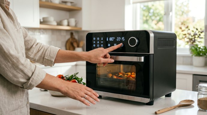 Para Preparar Grandes Quantidades de Alimentos, Escolha uma Air Fryer de 12 Litros