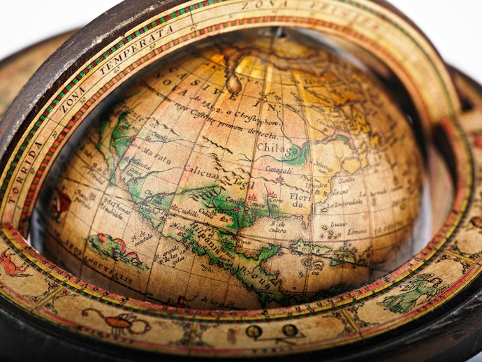 Globo Terrestre Histórico: Reúne Fatos Históricos Importantes dos Países