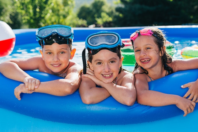 Para Até 3 Crianças: Piscinas Infláveis com Até 2.000 L São Suficientes