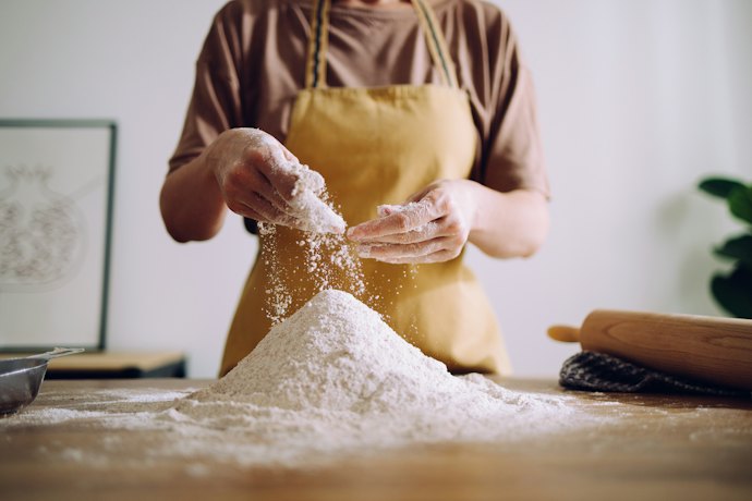 A Farinha Branca Tipo 1 É Ideal para Fazer Receitas no Dia a Dia, como Bolos e Pães