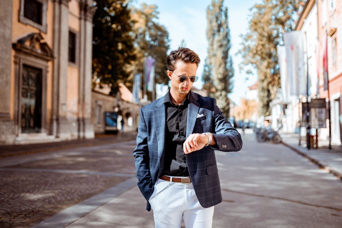 Blazer Masculino Tradicional: Modelagem Reta e Clássica