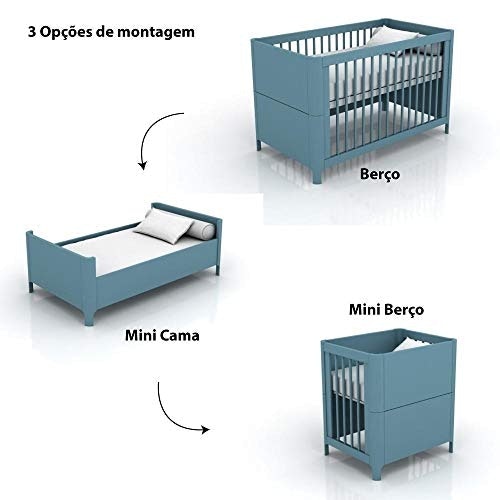 Quer um Modelo que Se Transforme em Outros Móveis? Prefira o Berço 3 em 1