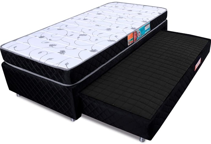 Cama Box Solteiro com Auxiliar: Ideal para Receber Visitas