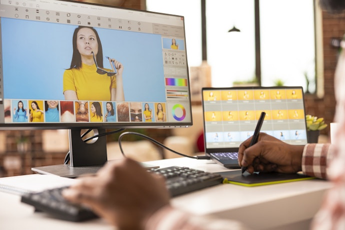 Design Gráfico ou Edição de Vídeo: Opte por um Monitor para Home para Office 4K