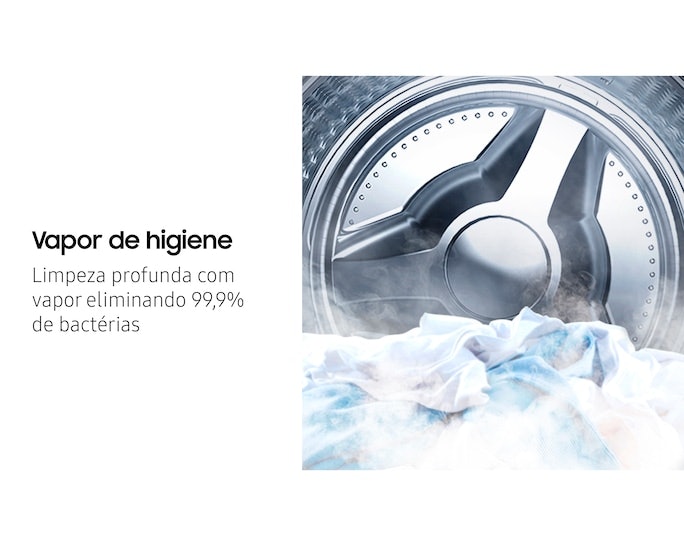 Para Famílias que Precisam de uma Limpeza Eficaz: Vapor de Higiene e Função Manchas Difíceis